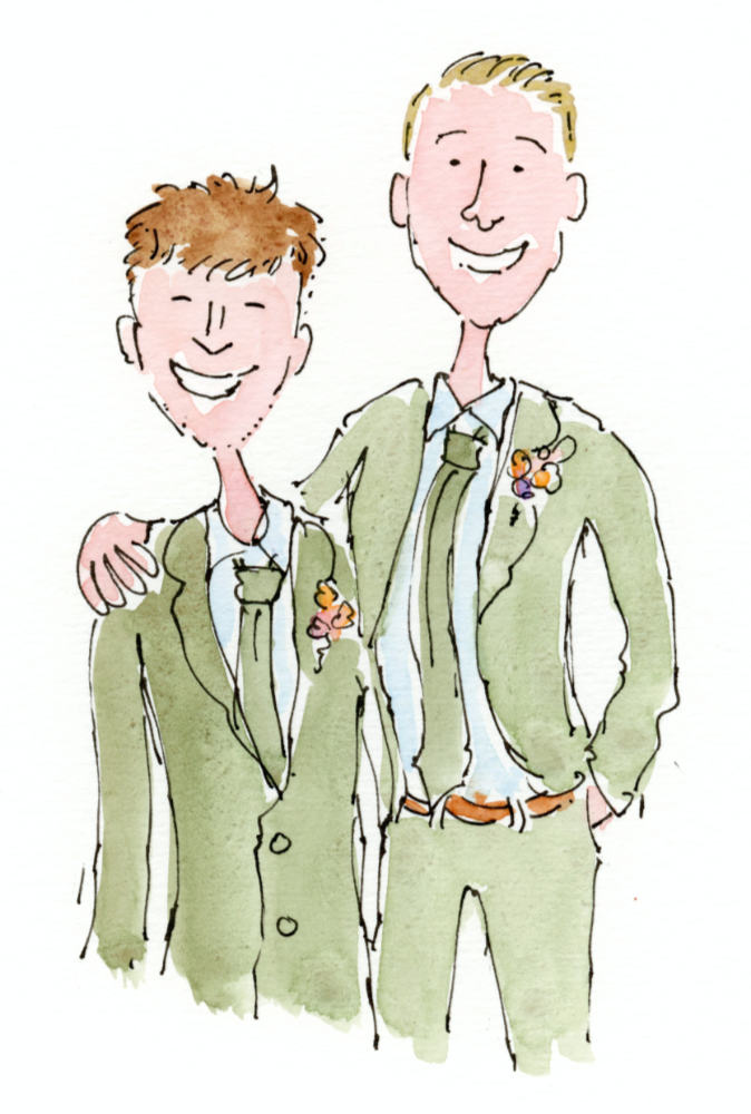 Watercolour portrait